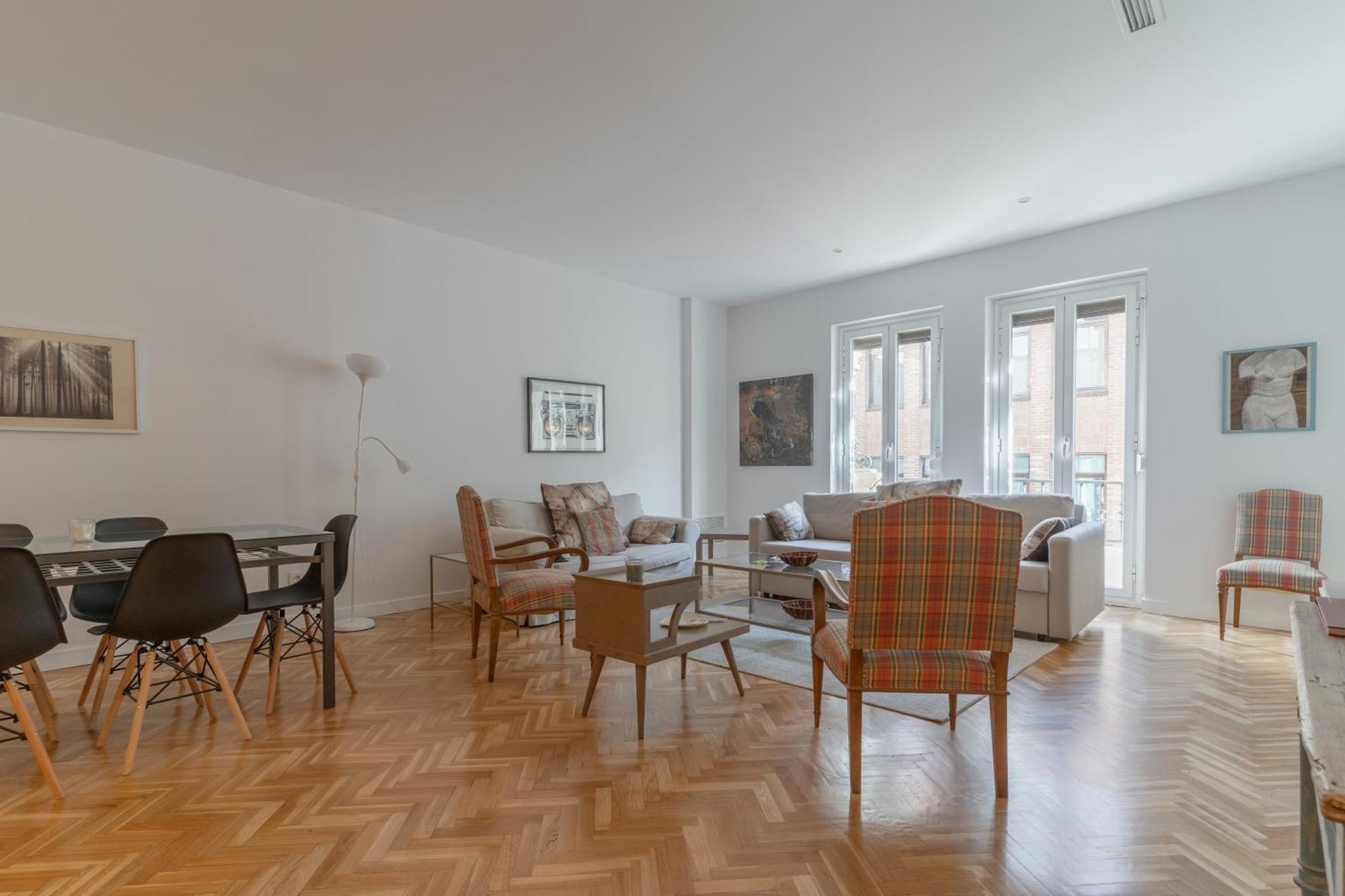 Spacious Central-3Bedrooms 3Bathrooms-Sol Madrid Eksteriør billede