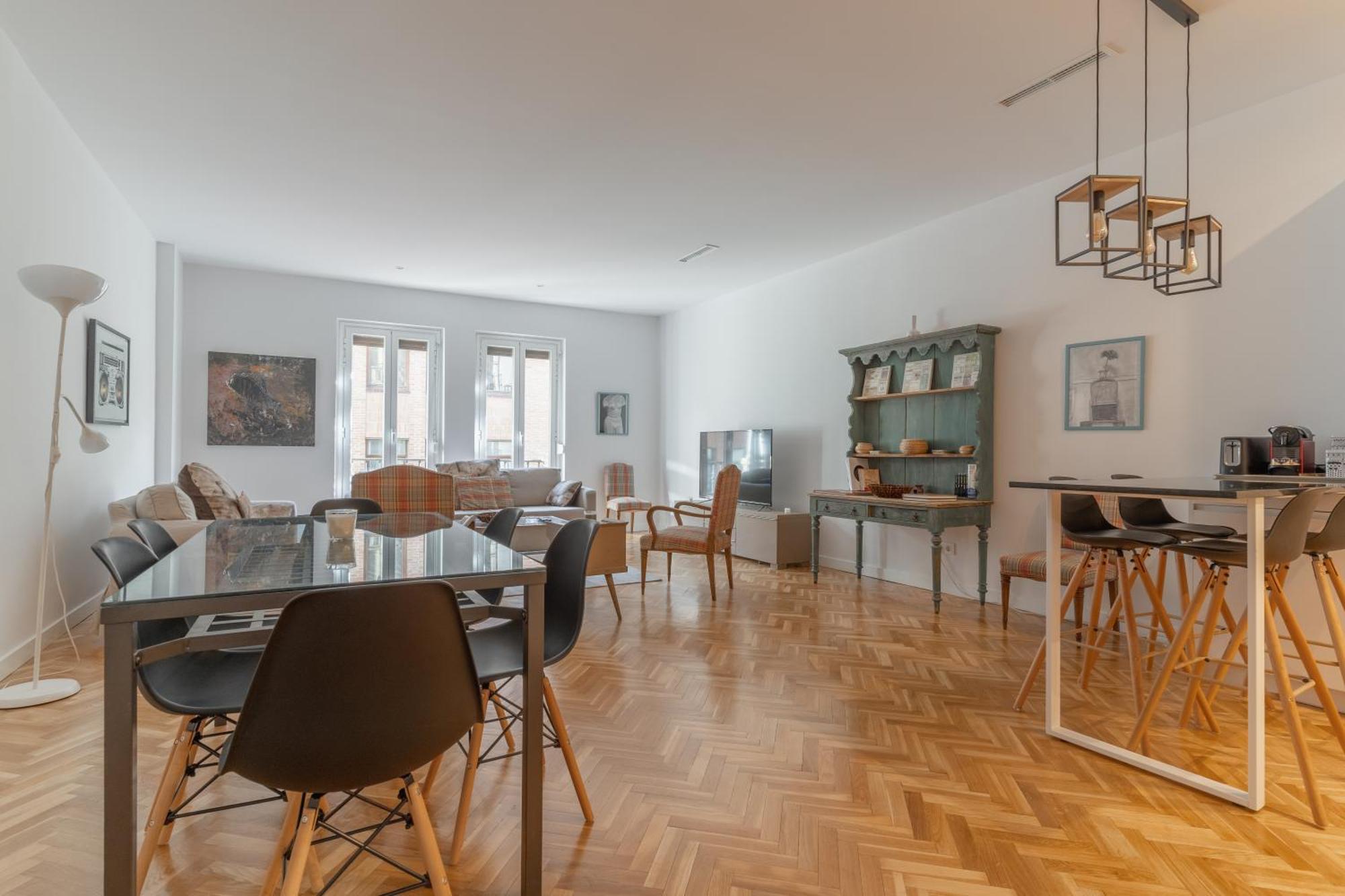 Spacious Central-3Bedrooms 3Bathrooms-Sol Madrid Eksteriør billede
